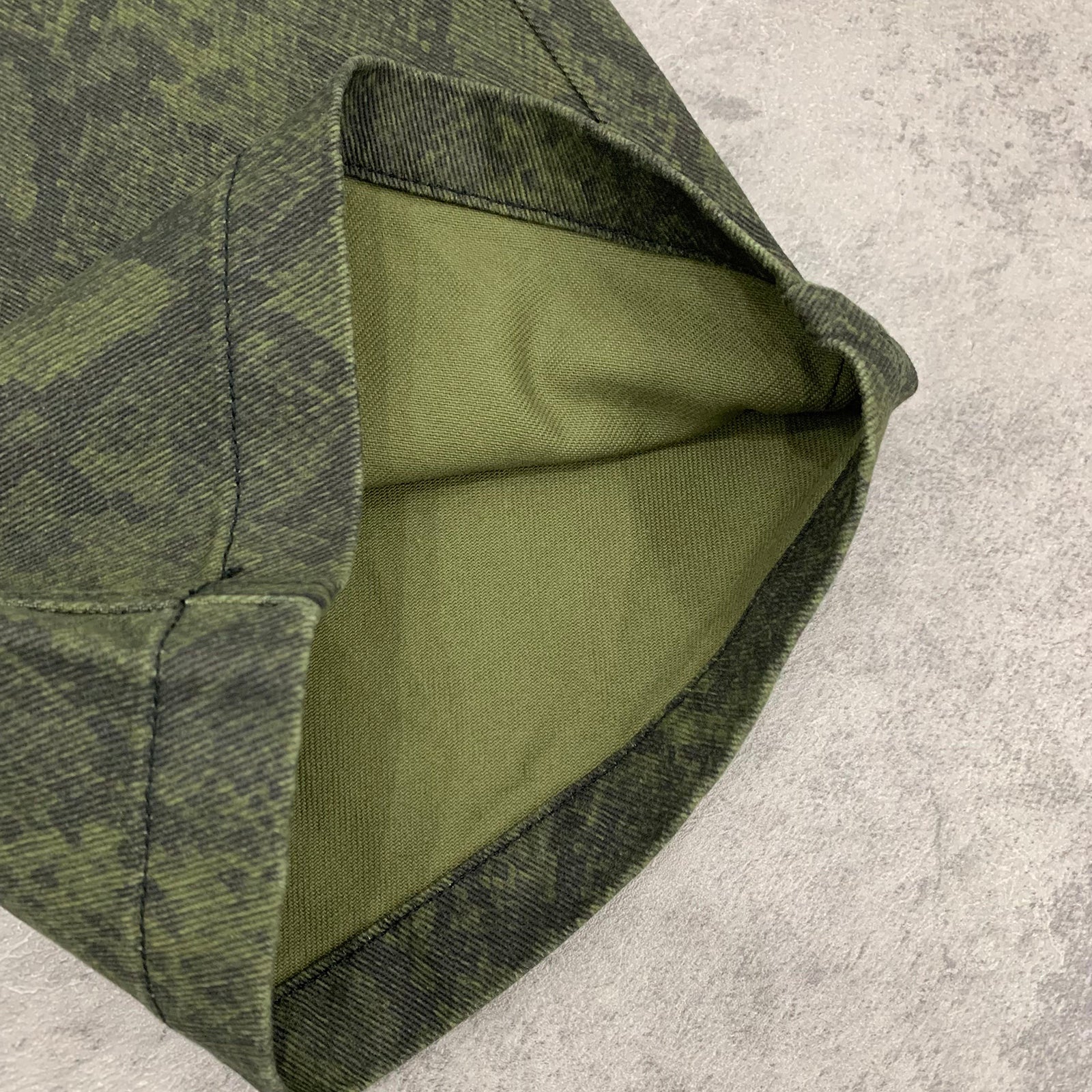Custom Men's Straight Green Snake Jeans Shorts With Digital Printing