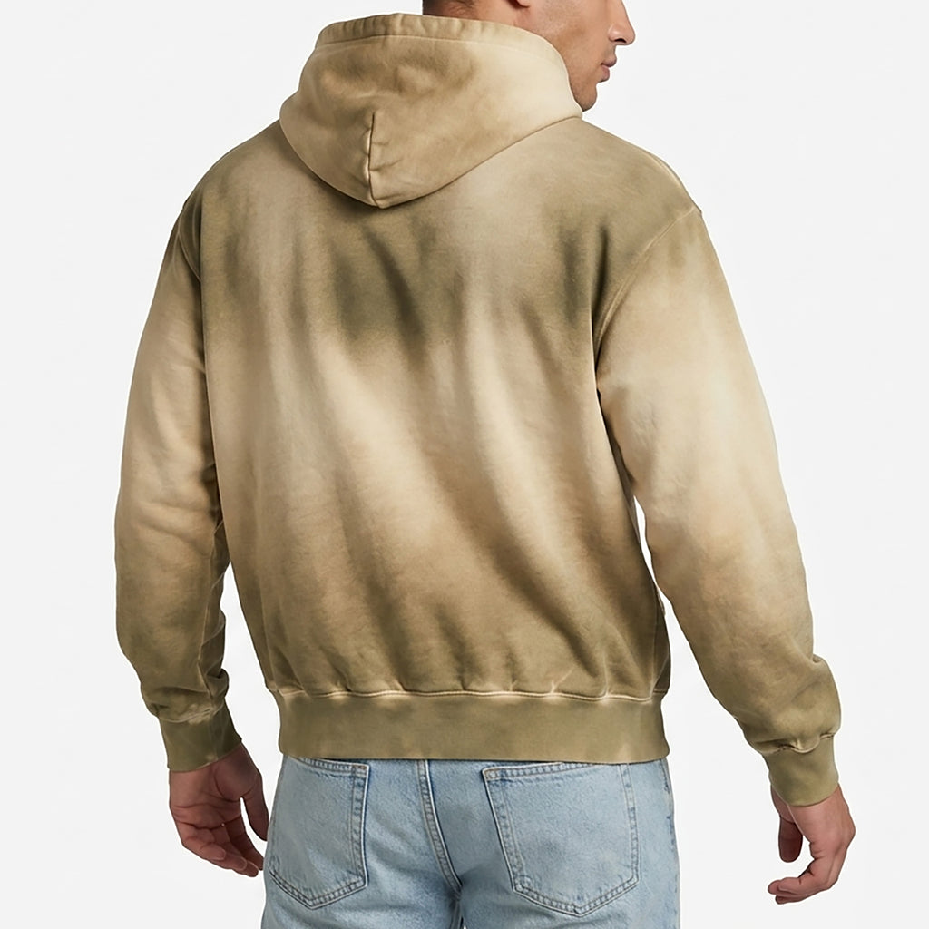 Custom Men's Oversized Heavyweight Sun Faded Vintage Washed Hoodie