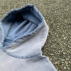 Custom Cropped Boxy Oversize Hoodie Sun Faded Vintage Washed