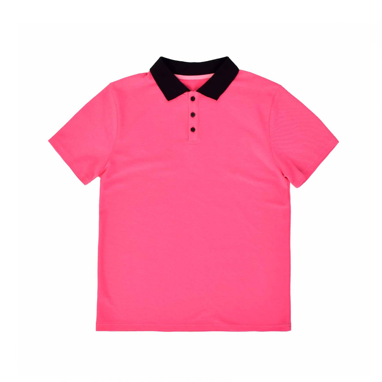 Custom Unisex Polo Shirts With Pink Color
