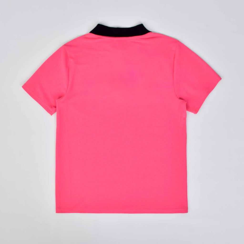 Custom Unisex Polo Shirts With Pink Color