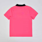 Custom Unisex Polo Shirts With Pink Color