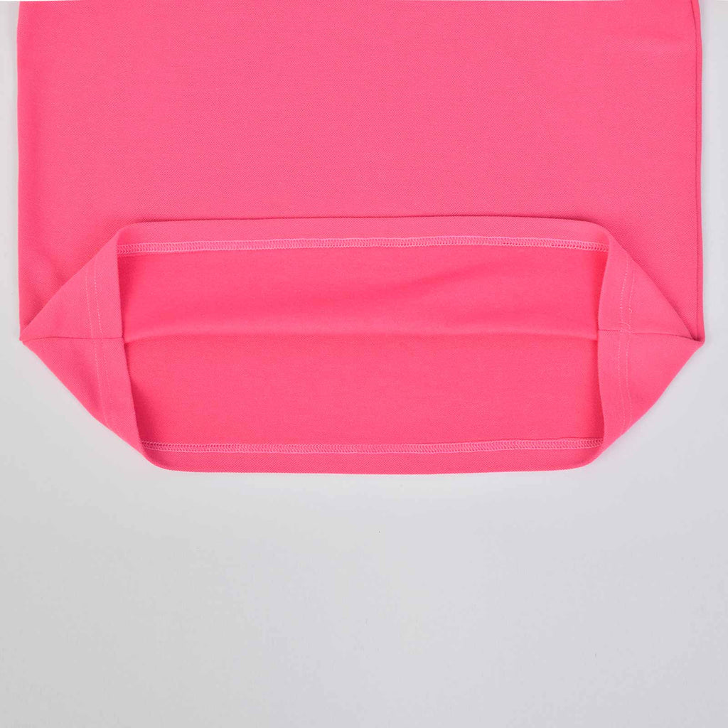 Custom Unisex Polo Shirts With Pink Color