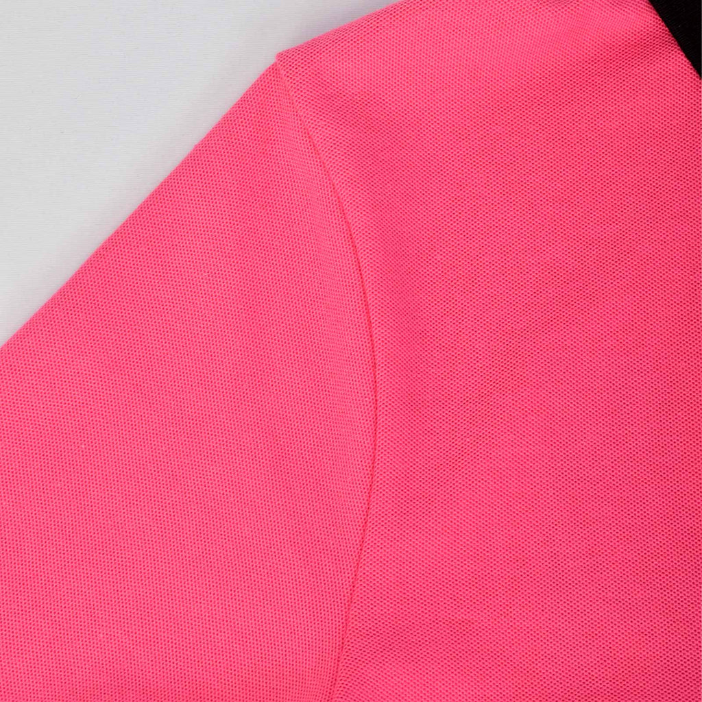 Custom Unisex Polo Shirts With Pink Color