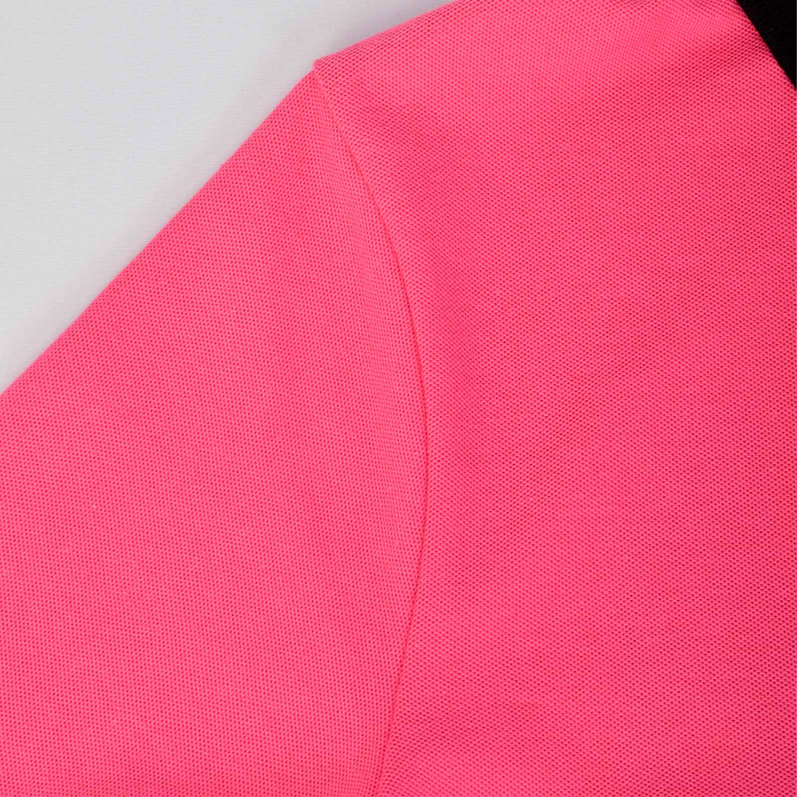Custom Unisex Polo Shirts With Pink Color