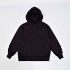 Custom Unisex Oversize Plain Black Hoodie