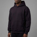 Custom Unisex Oversize Plain Black Hoodie