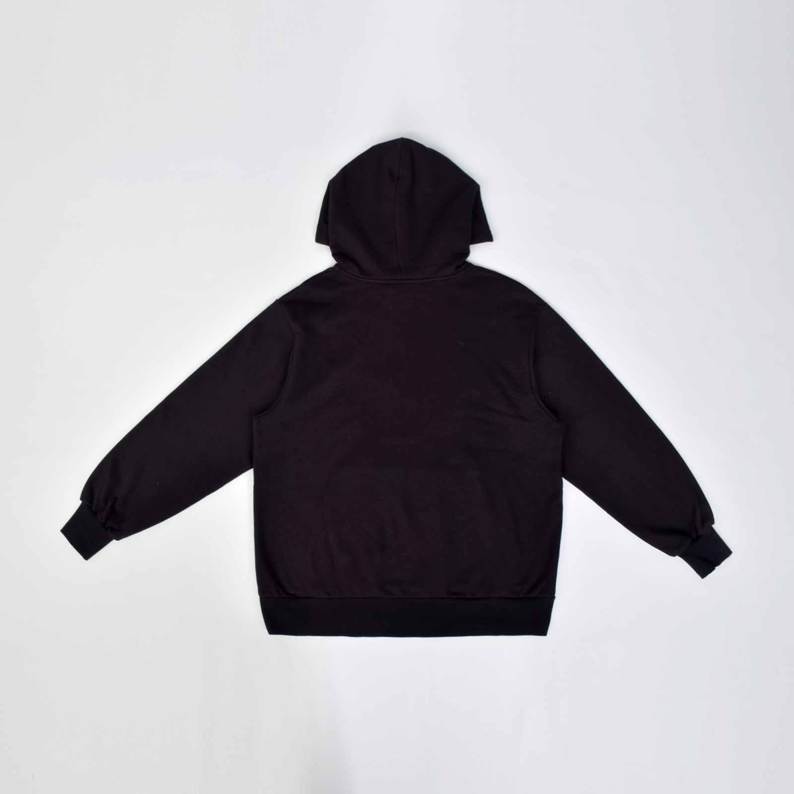 Custom Unisex Oversize Plain Black Hoodie