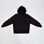 Custom Unisex Oversize Plain Black Hoodie