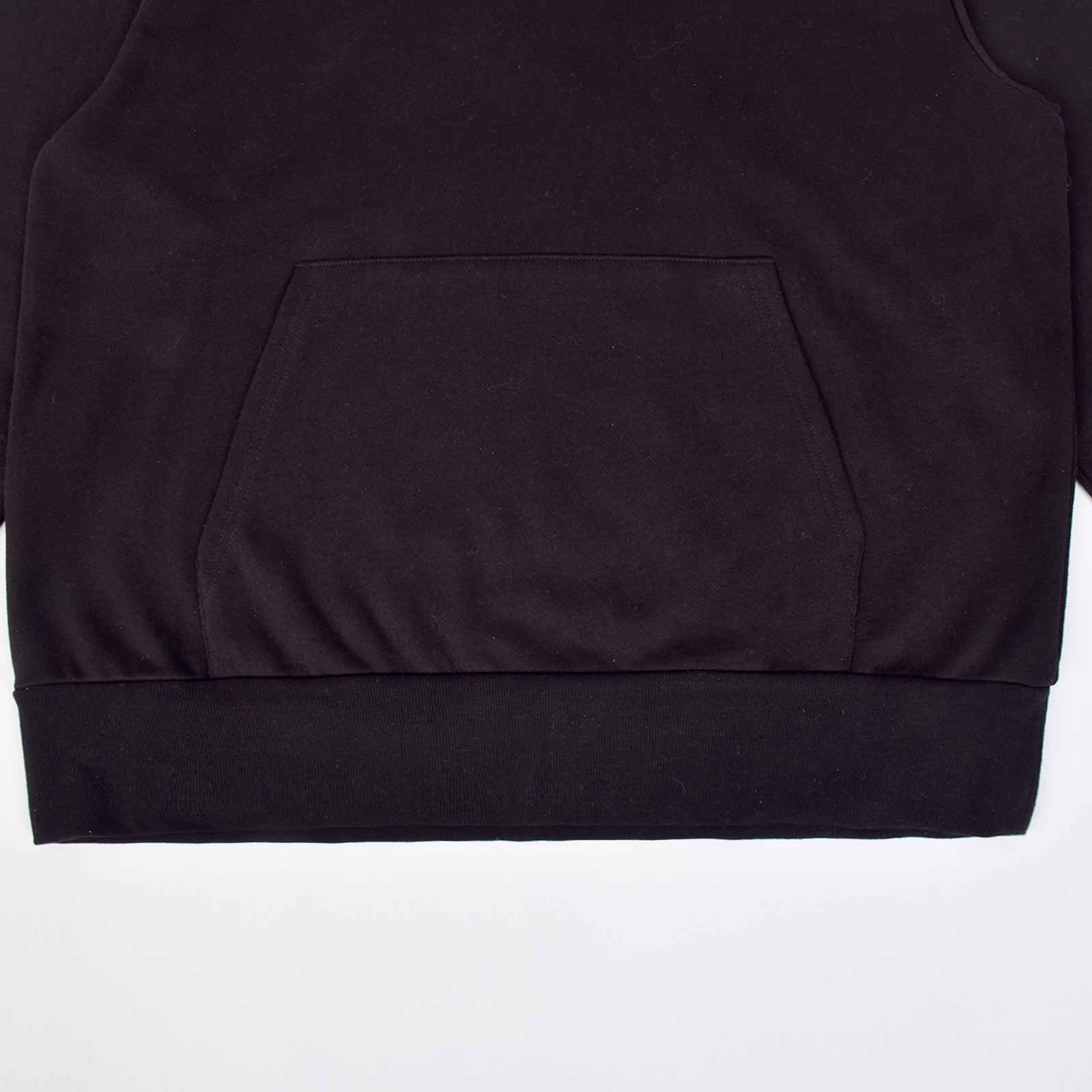 Custom Unisex Oversize Plain Black Hoodie