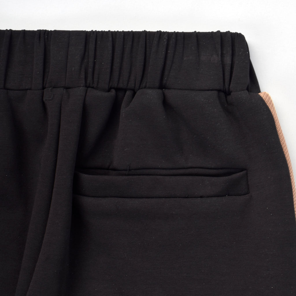 Custom Stripe Straight Leg Baggy Jogger Track Pants With Zippers