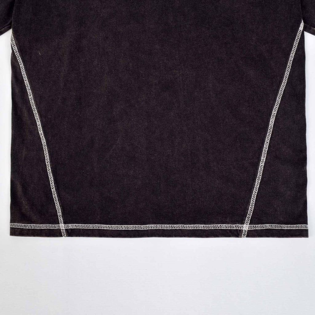 Custom Vintage Washed Contrast Stitch Cropped T-Shirts