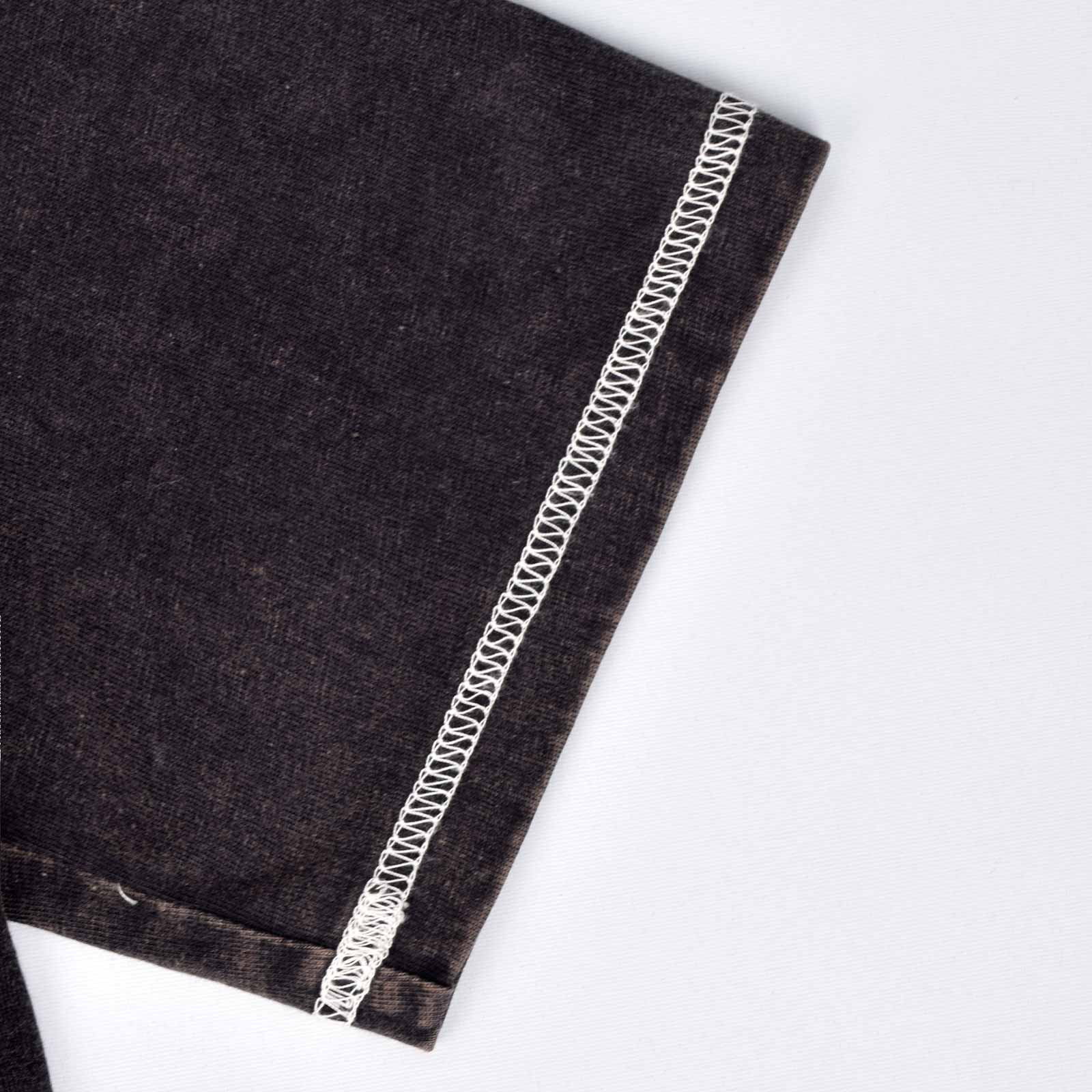 Custom Vintage Washed Contrast Stitch Cropped T-Shirts