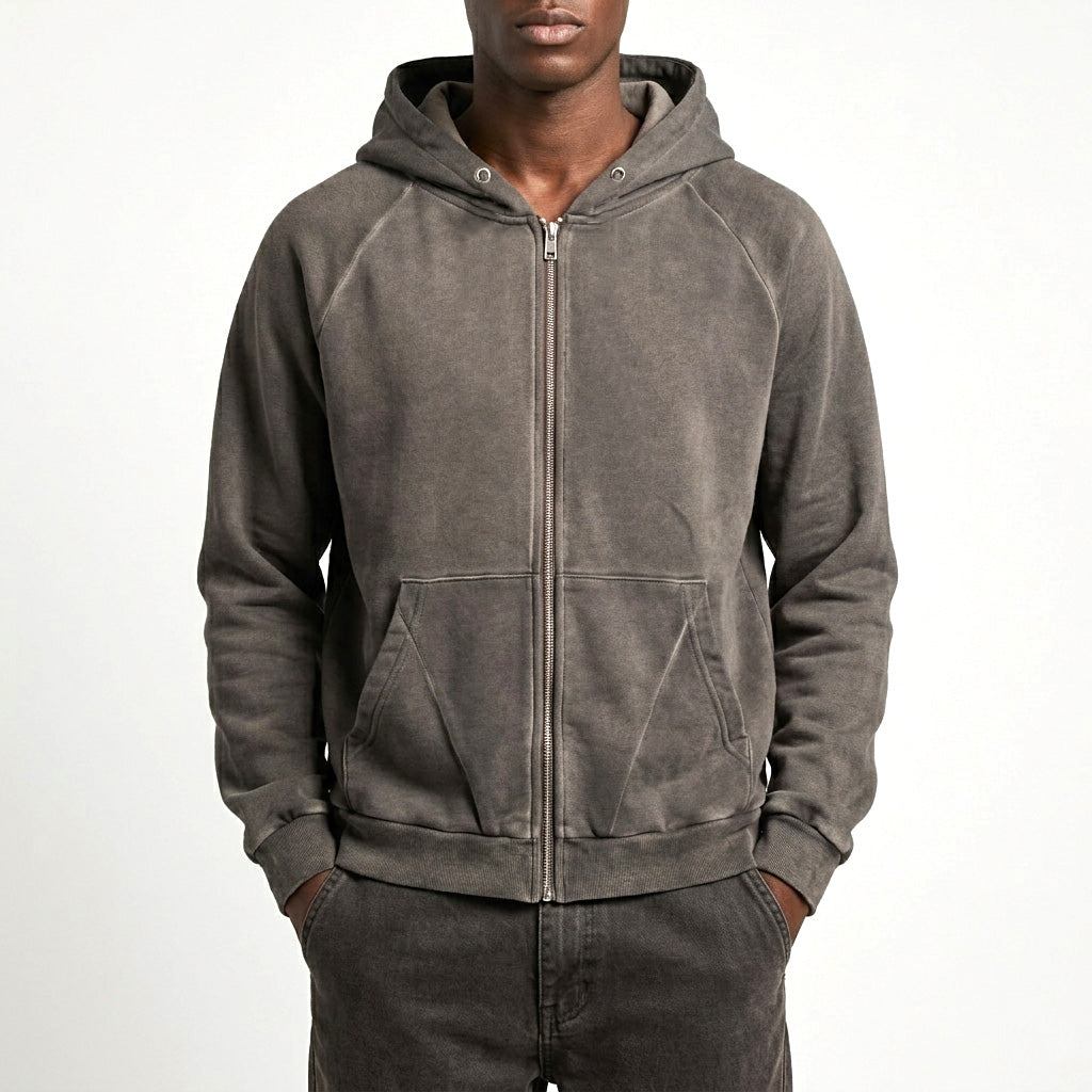Custom Unisex Vintage Washed Oversized Hoodie