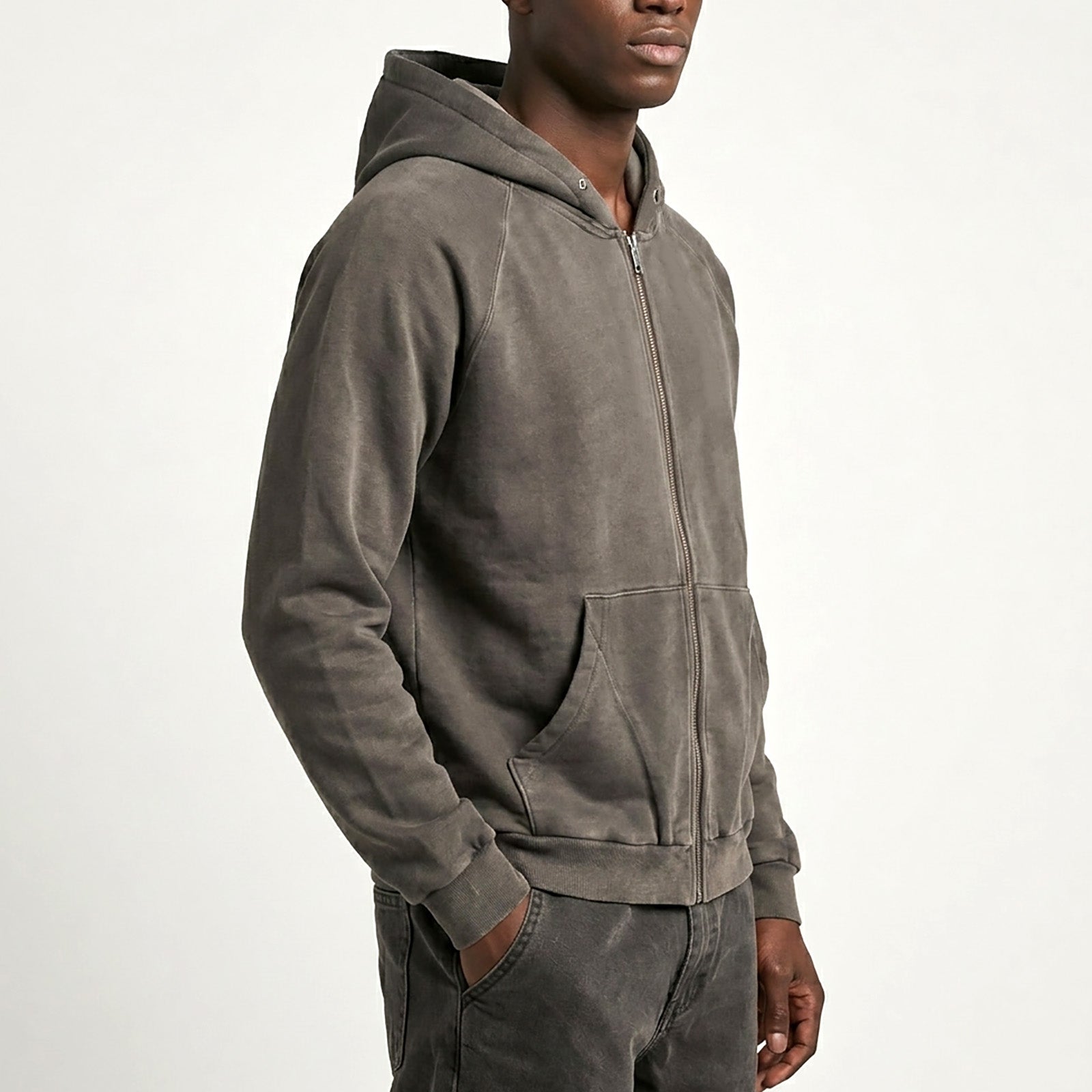 Custom Unisex Vintage Washed Oversized Hoodie