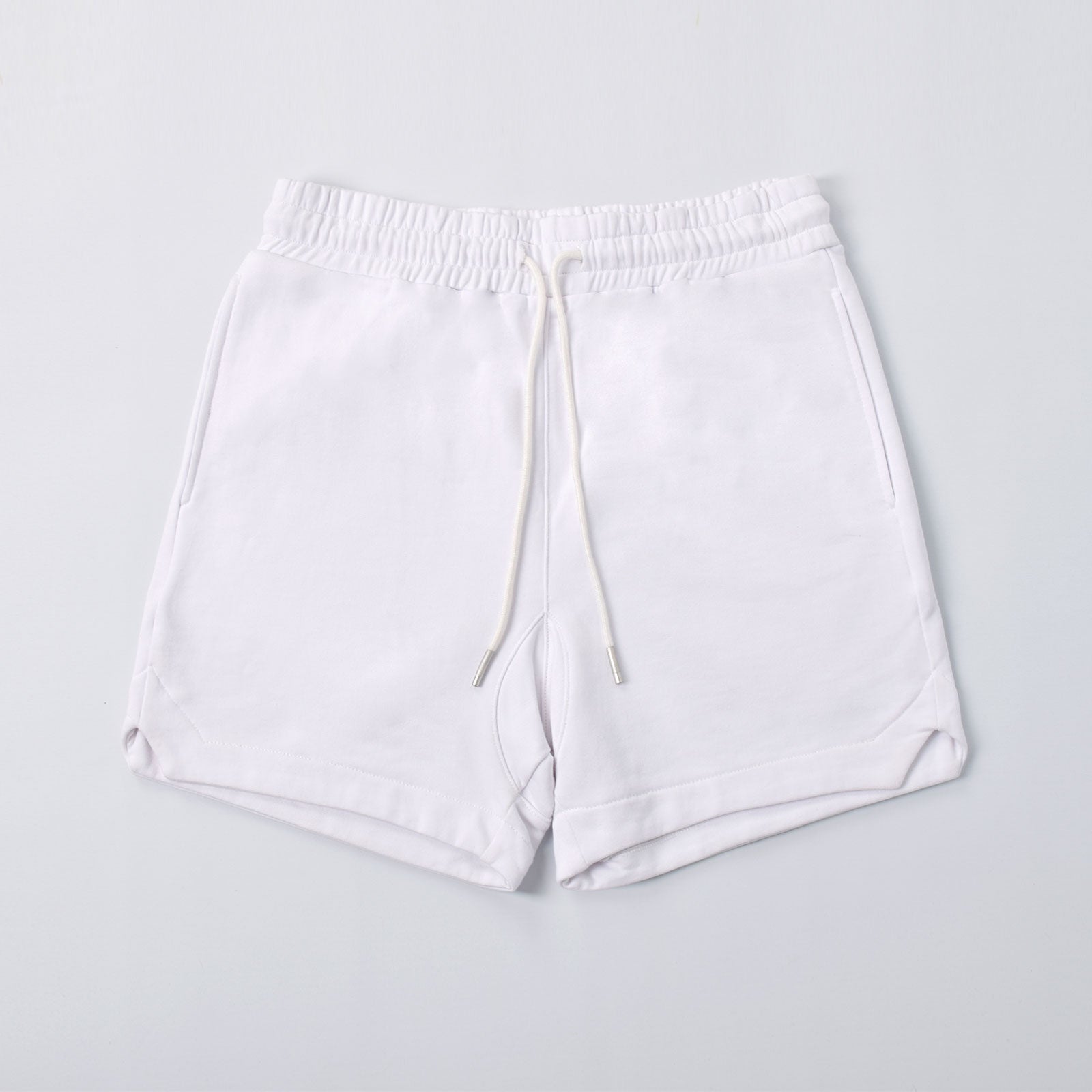 Custom Unisex Plain French Terry Cotton Sweat Shorts