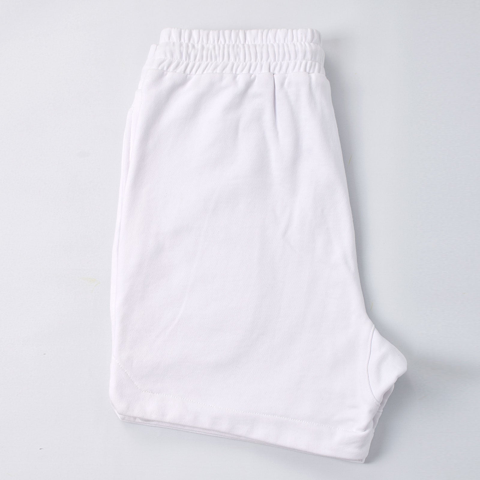 Custom Unisex Plain French Terry Cotton Sweat Shorts