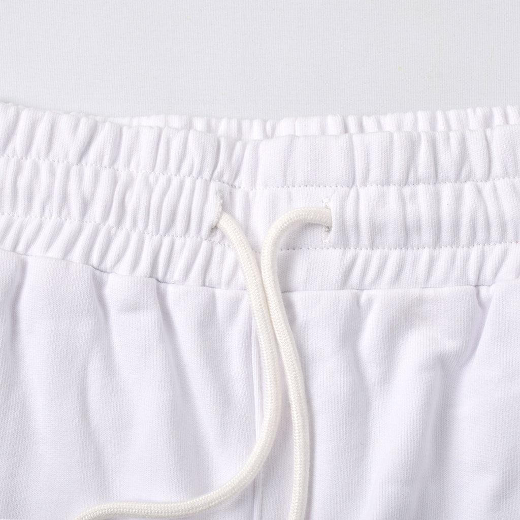 Custom Unisex Plain French Terry Cotton Sweat Shorts