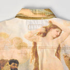 Custom Oversized Fit Digital Printing Denim Jacket