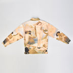 Custom Oversized Fit Digital Printing Denim Jacket