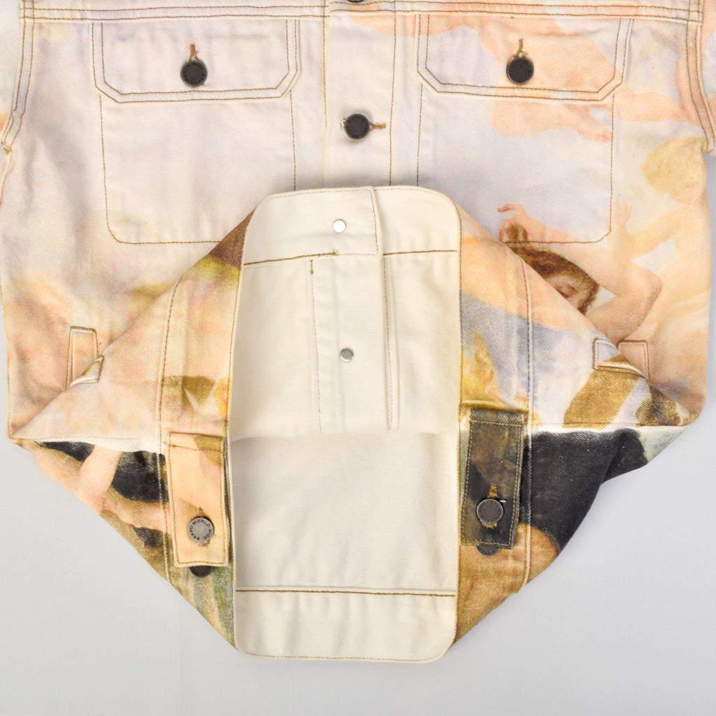 Custom Oversized Fit Digital Printing Denim Jacket