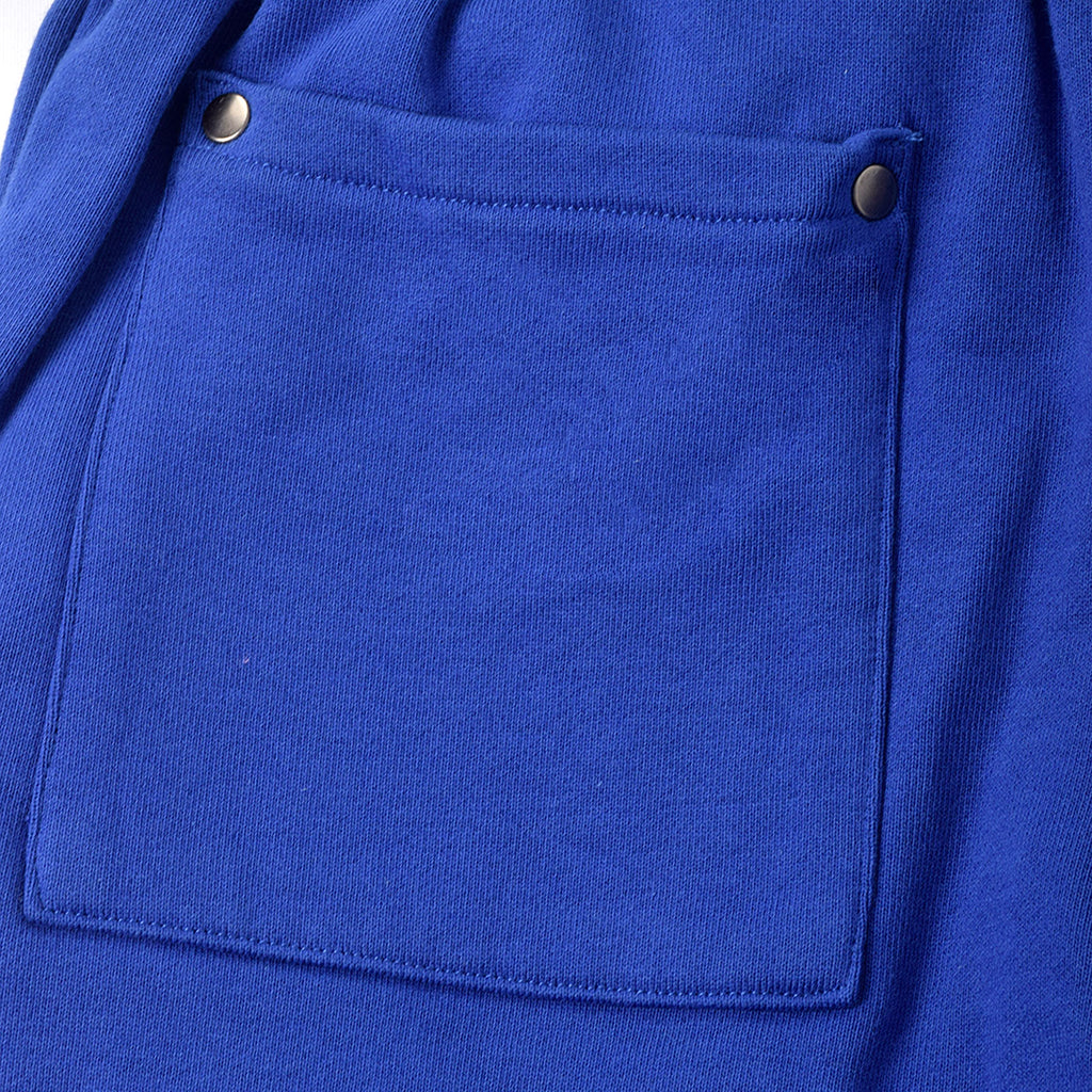 Custom Men's French Terry Cotton Double Waist Drawstring Sweat Pants