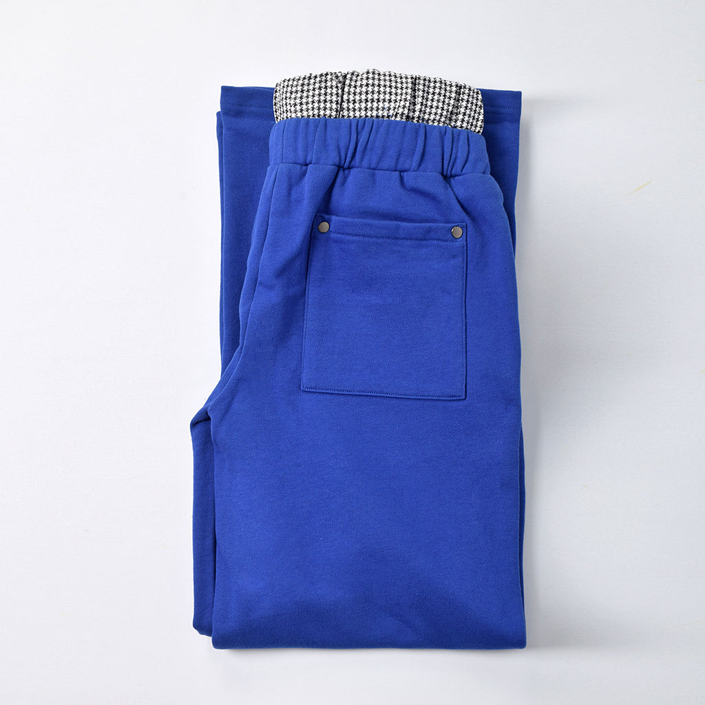 Custom Men's French Terry Cotton Double Waist Drawstring Sweat Pants