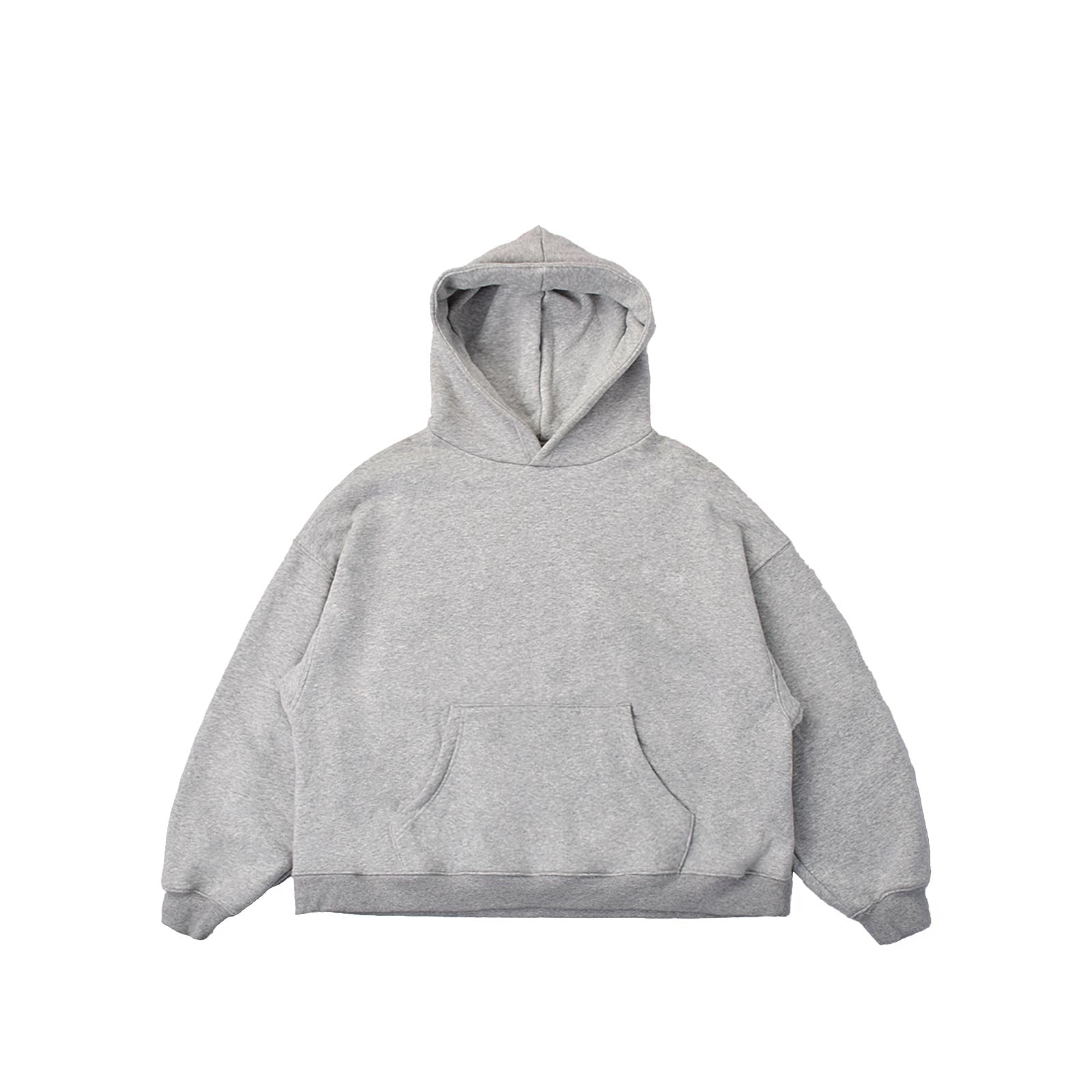 Custom Unisex Fleece Cotton Oversized Kangaroo Pocket Hoodie