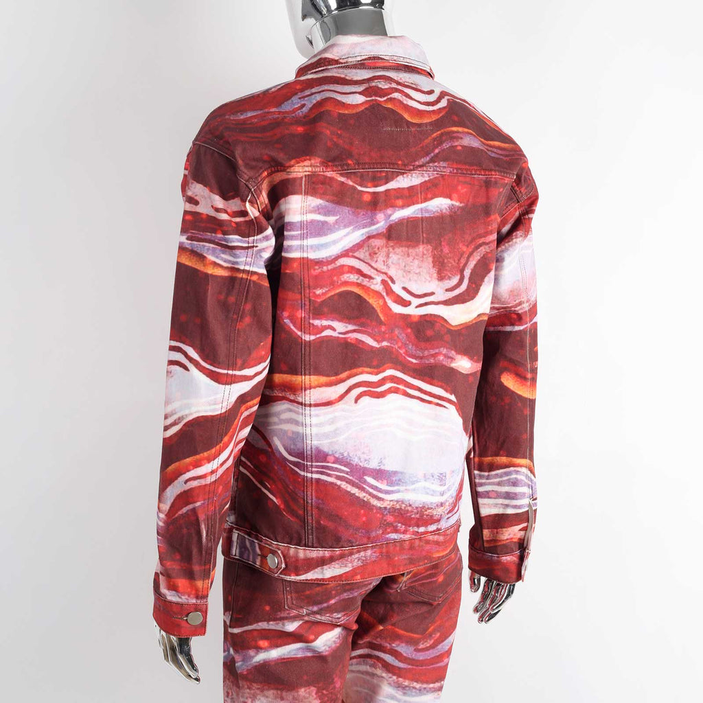 Custom Digital Printing Denim Set