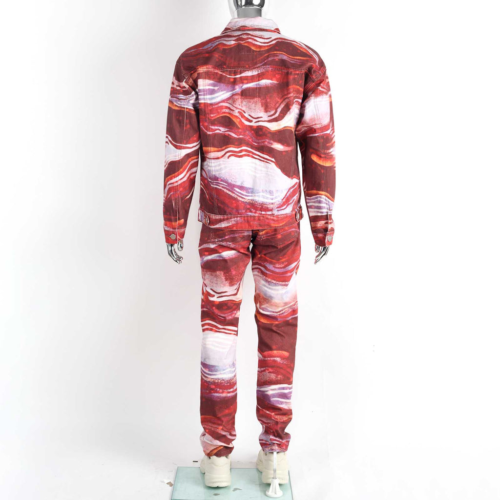 Custom Digital Printing Denim Set