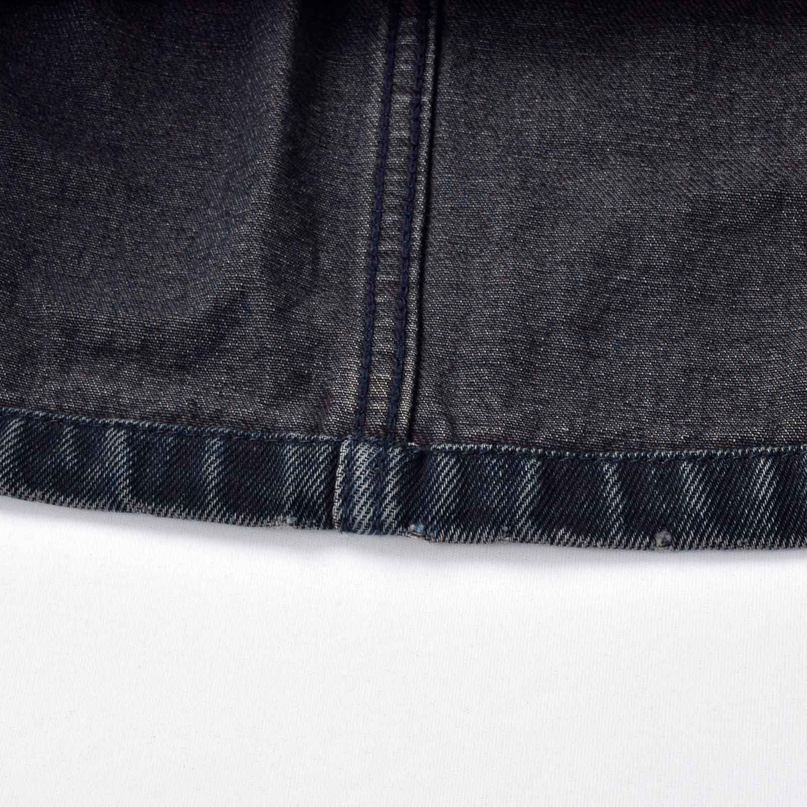 Custom Women's Eco-Friendly A-Line Mini Denim Skirt With Belt