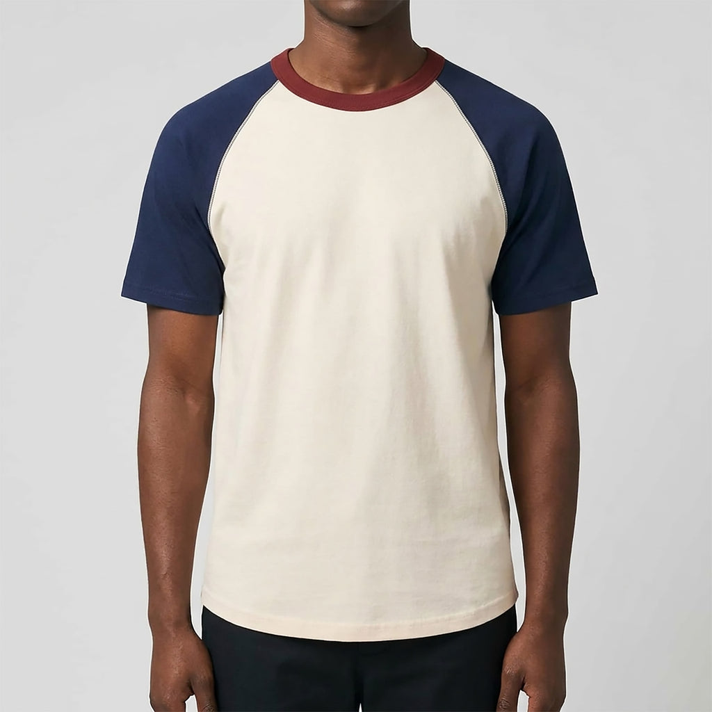 Custom Unisex Oversize Color Blocking Ringer T-Shirt