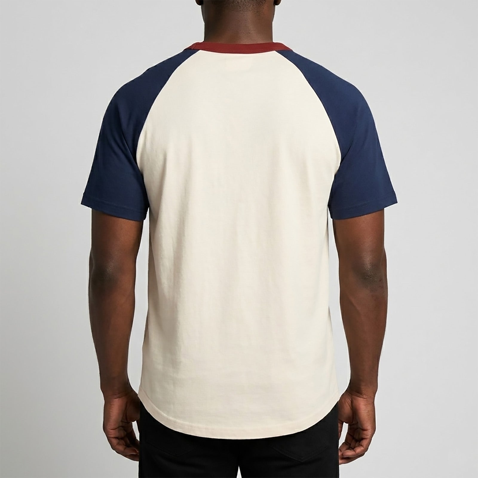 Custom Unisex Oversize Color Blocking Ringer T-Shirt