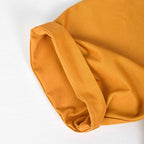 Custom Men's Khaki Woven Button Up Shirts With Two Pocket