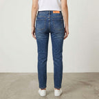 Custom Women's Indigo Blue Skinny Jeans