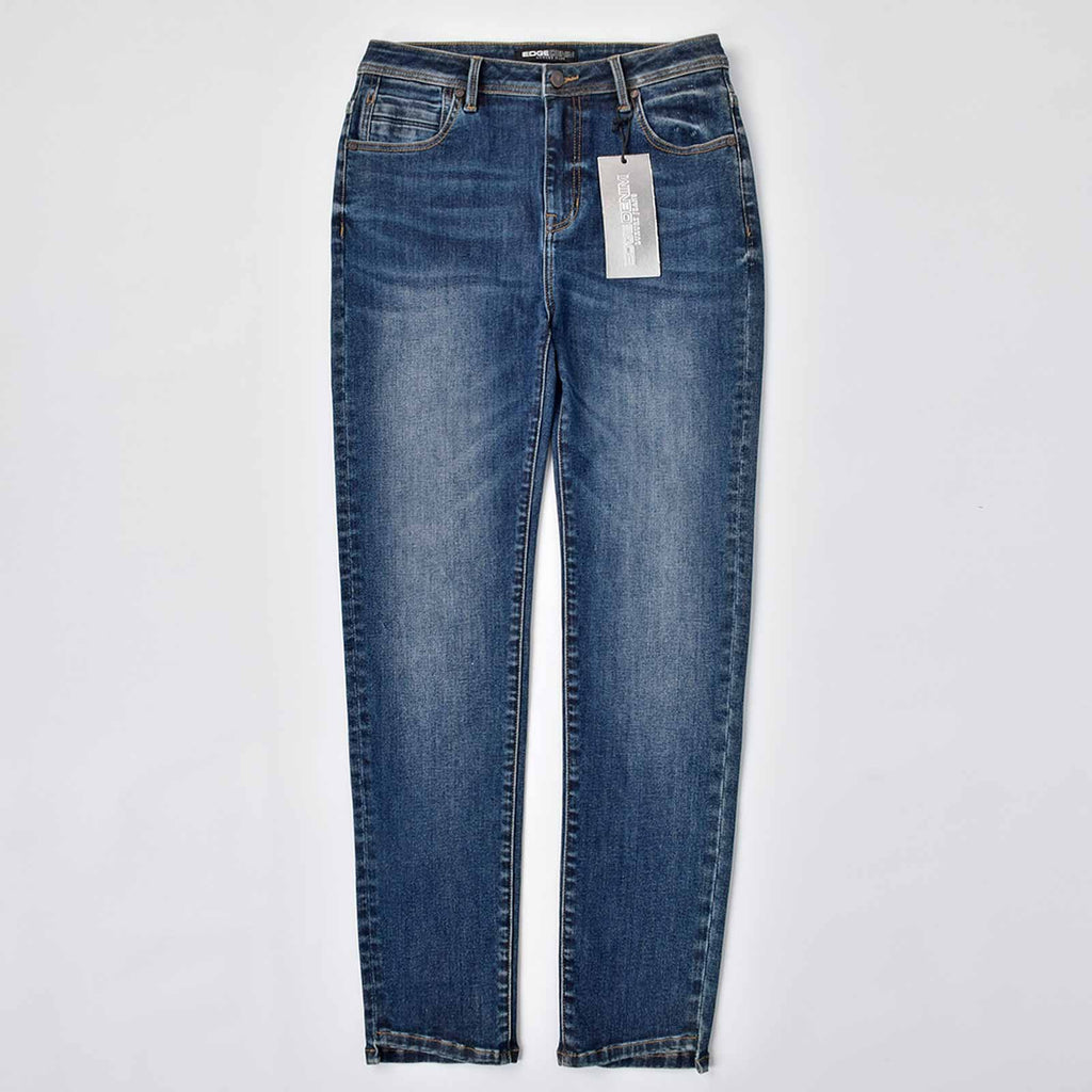 Custom Women's Indigo Blue Skinny Jeans