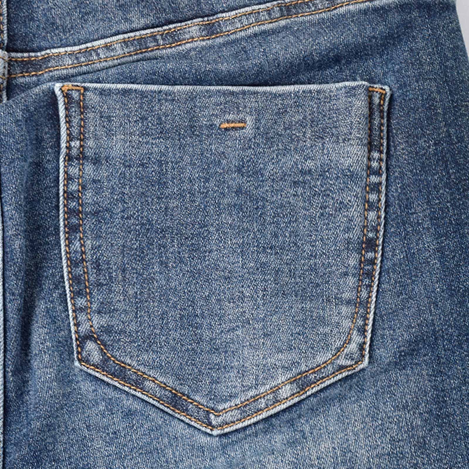 Custom Women's Indigo Blue Skinny Jeans