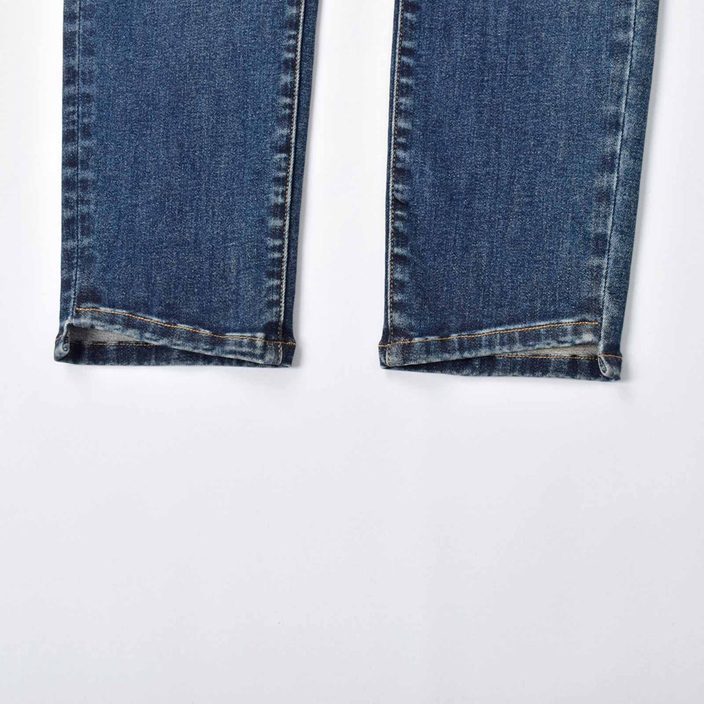 Custom Women's Indigo Blue Skinny Jeans