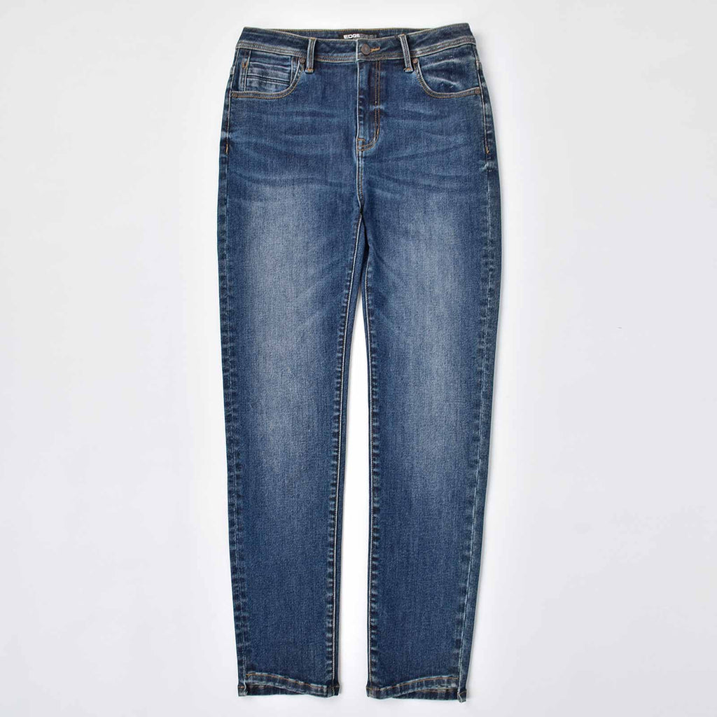 Custom Women's Indigo Blue Skinny Jeans