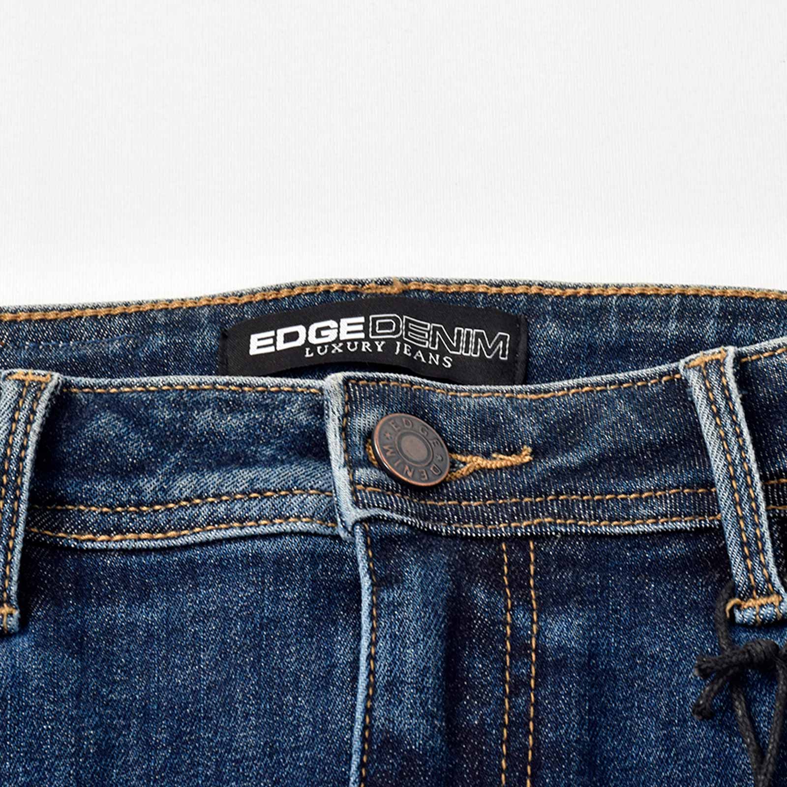 Custom Women's Indigo Blue Skinny Jeans