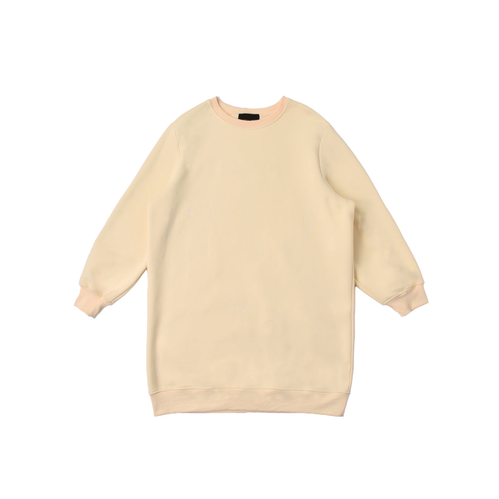 Custom Women's Fleece Cotton Plain Soft Oversized Long Sweatshirt