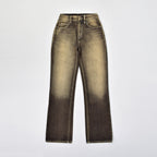 Custom Women's Vintage Washed Bootcut Jeans