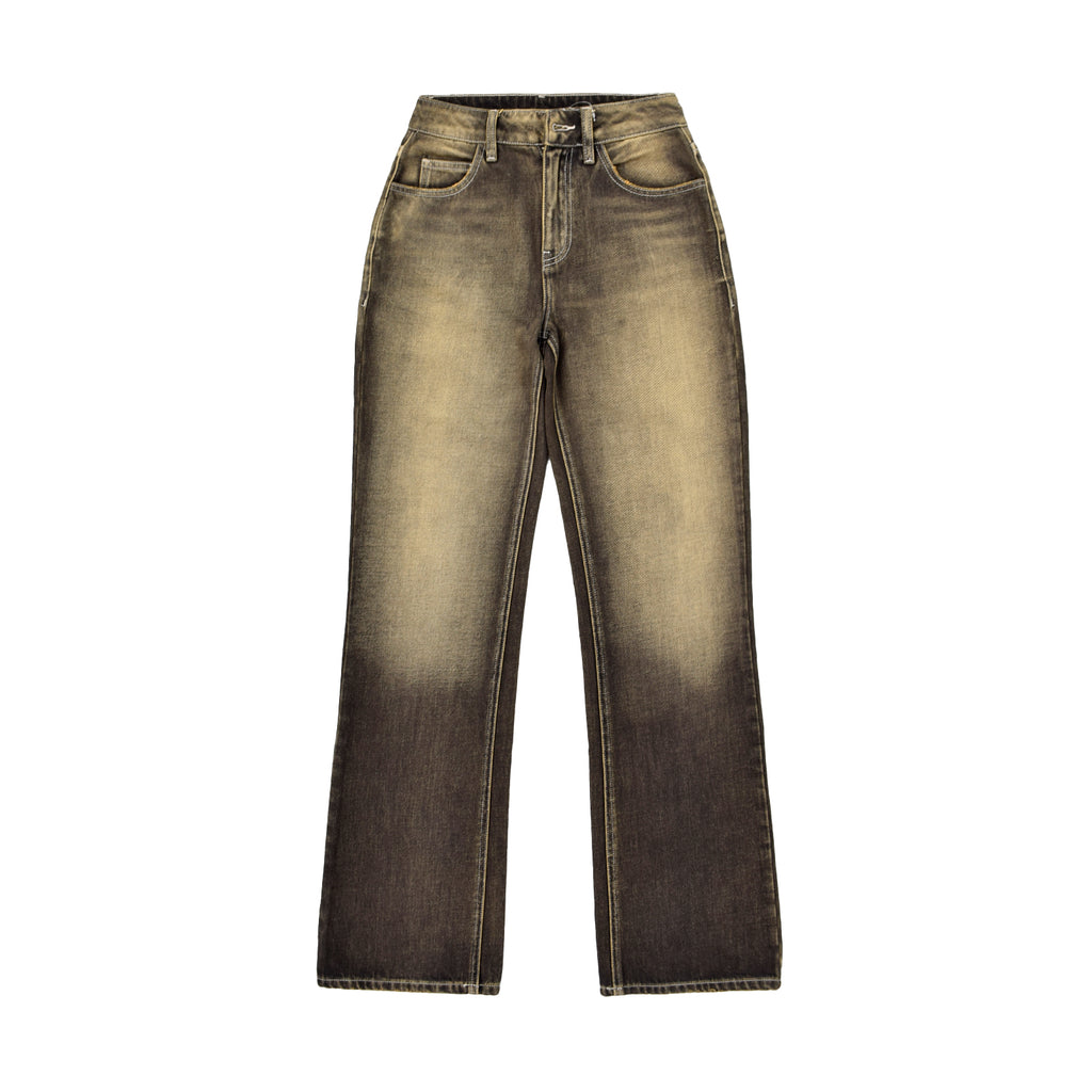 Custom Women's Vintage Washed Bootcut Jeans