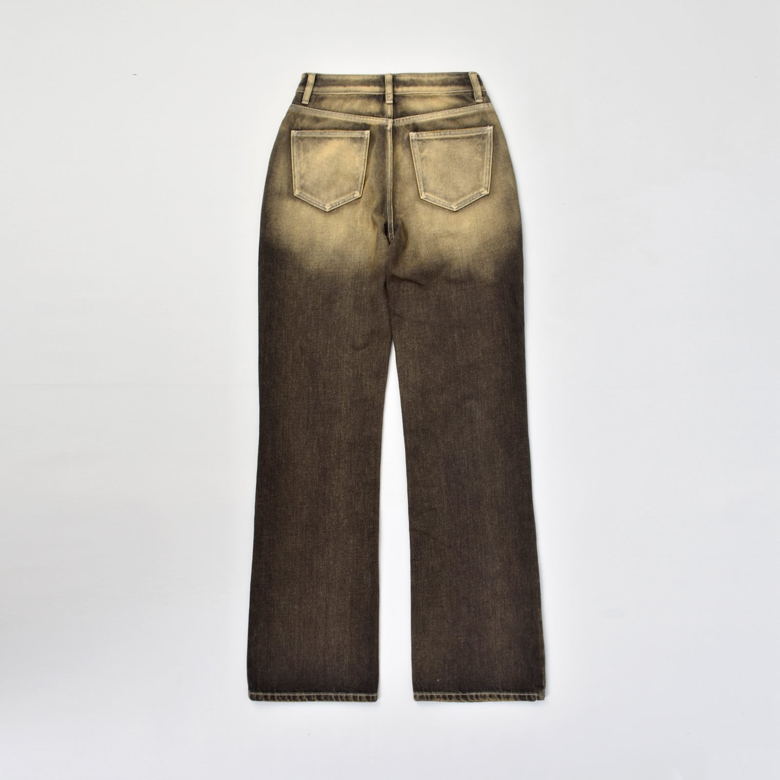 Custom Women's Vintage Washed Bootcut Jeans