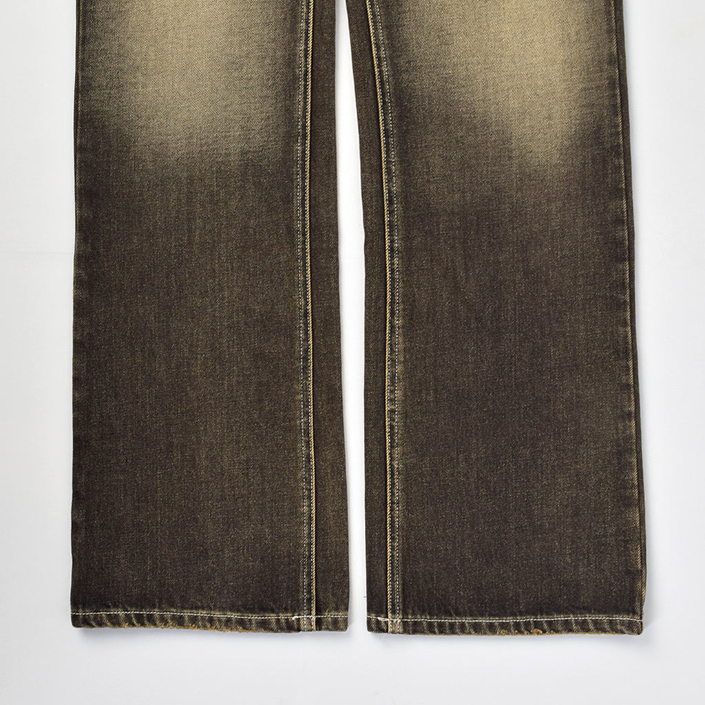 Custom Women's Vintage Washed Bootcut Jeans
