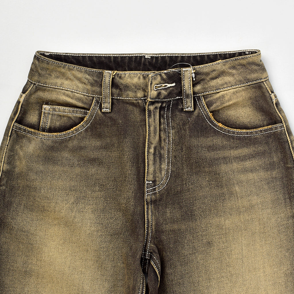 Custom Women's Vintage Washed Bootcut Jeans