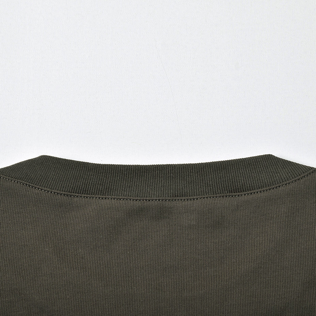 Custom Men's Oversized Plain T-Shirts With Distinctive Vertical Seam