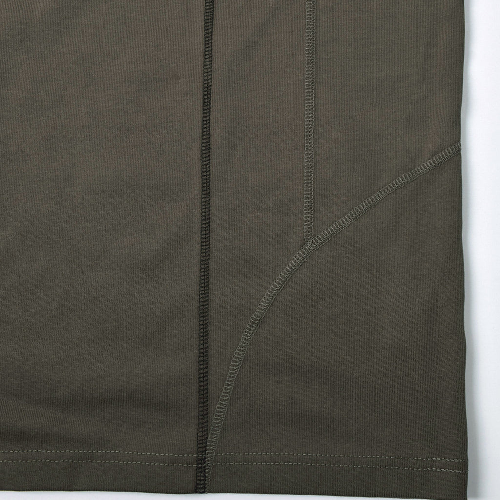 Custom Men's Oversized Plain T-Shirts With Distinctive Vertical Seam