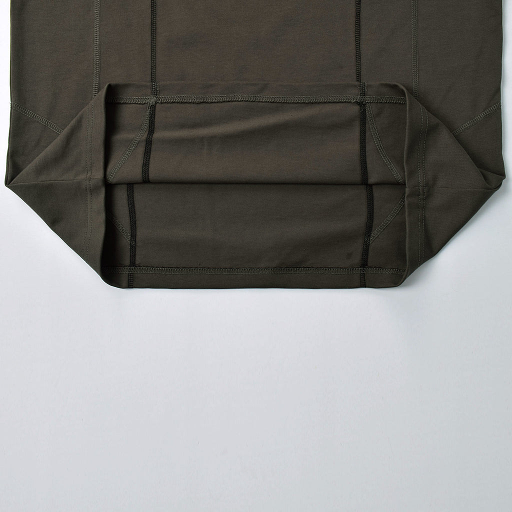 Custom Men's Oversized Plain T-Shirts With Distinctive Vertical Seam