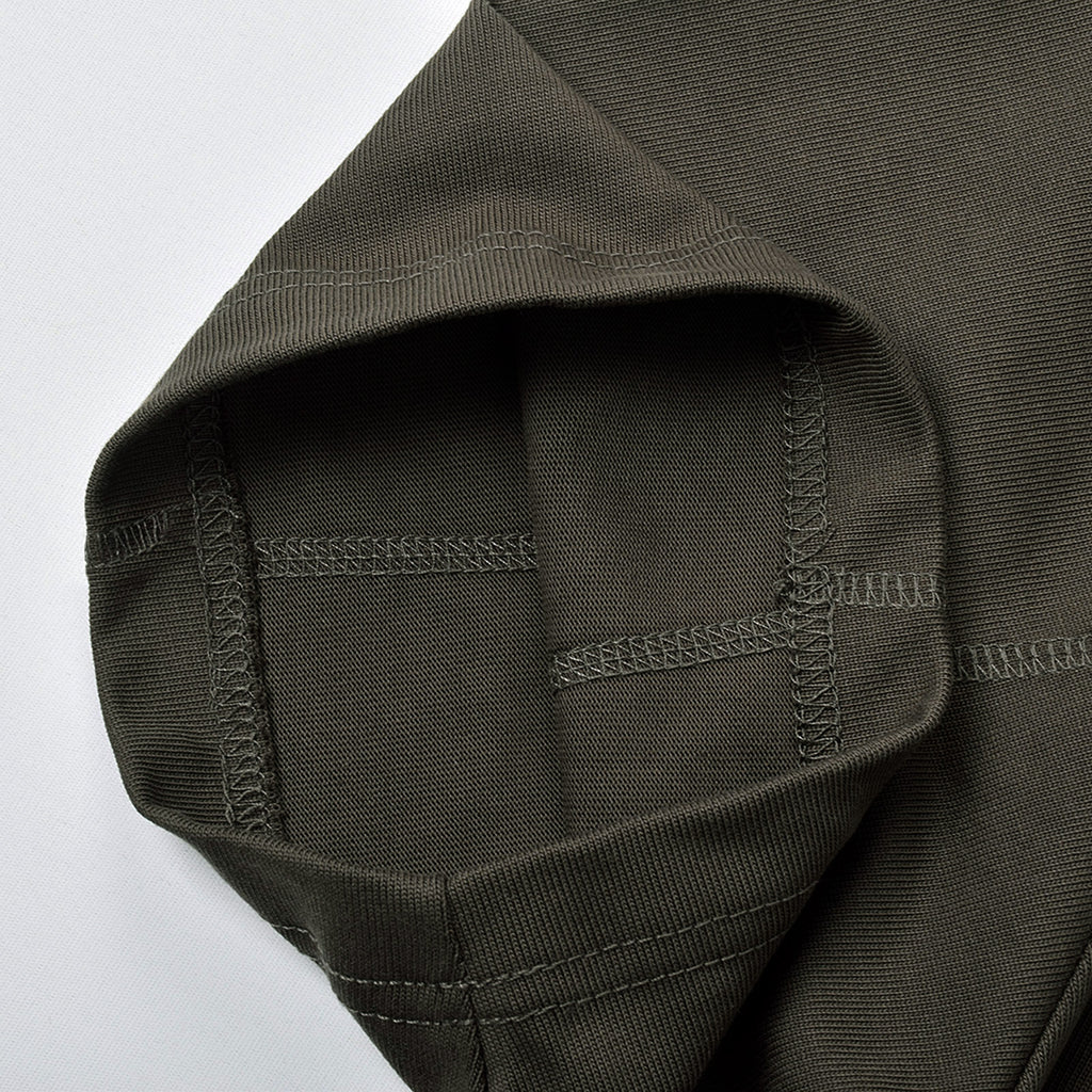 Custom Men's Oversized Plain T-Shirts With Distinctive Vertical Seam